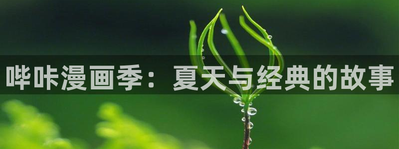 新新漫画电脑：哔咔漫画季：夏天与经典的故事